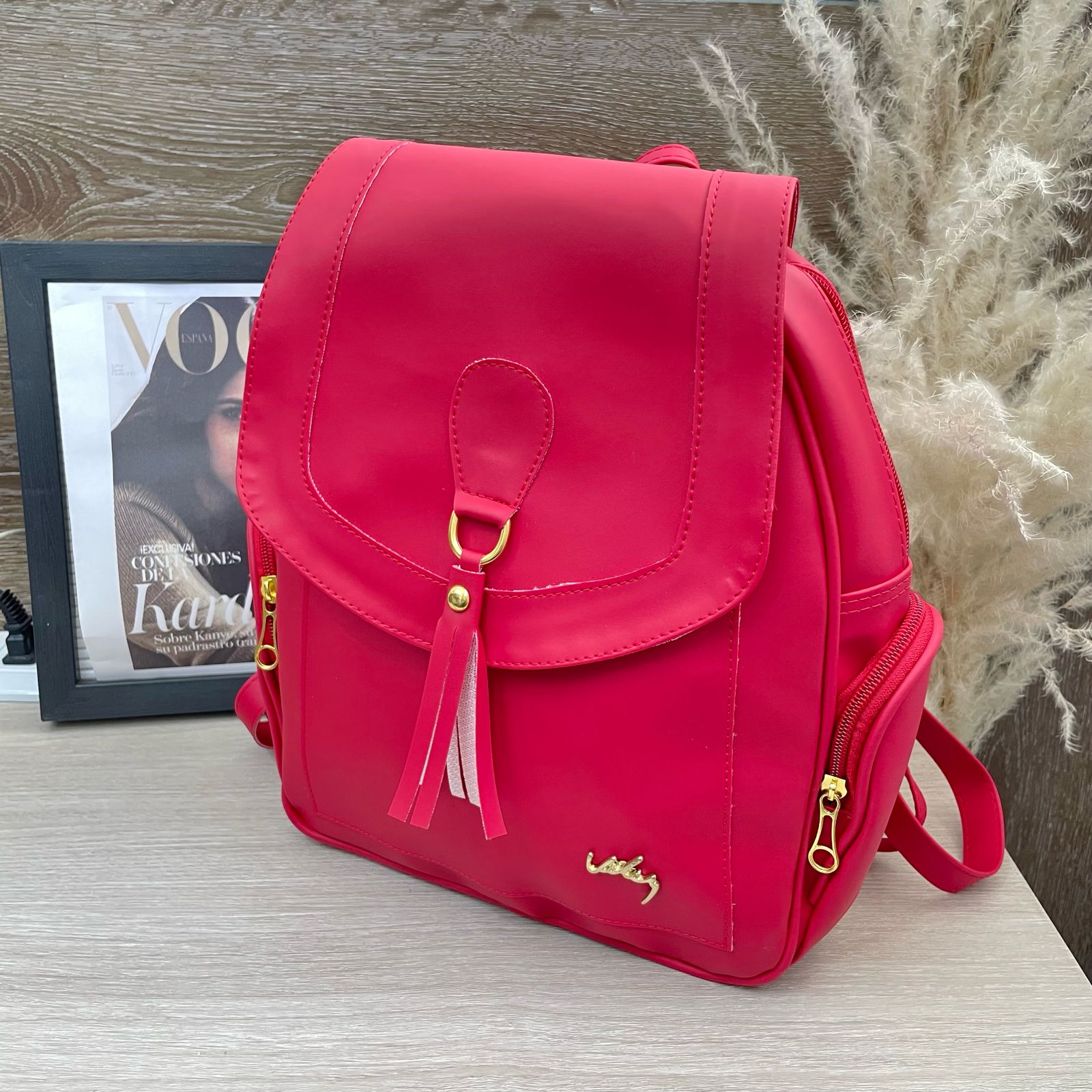 🎒🛒MORRAL DAMA AGATHA CUERO SINTETICO🌸