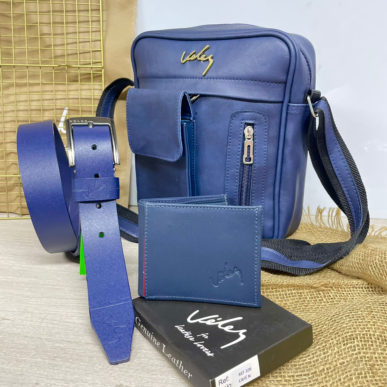 🛒TRIO CABALLERO REF AXEL VELEZ PORTA CELULAR