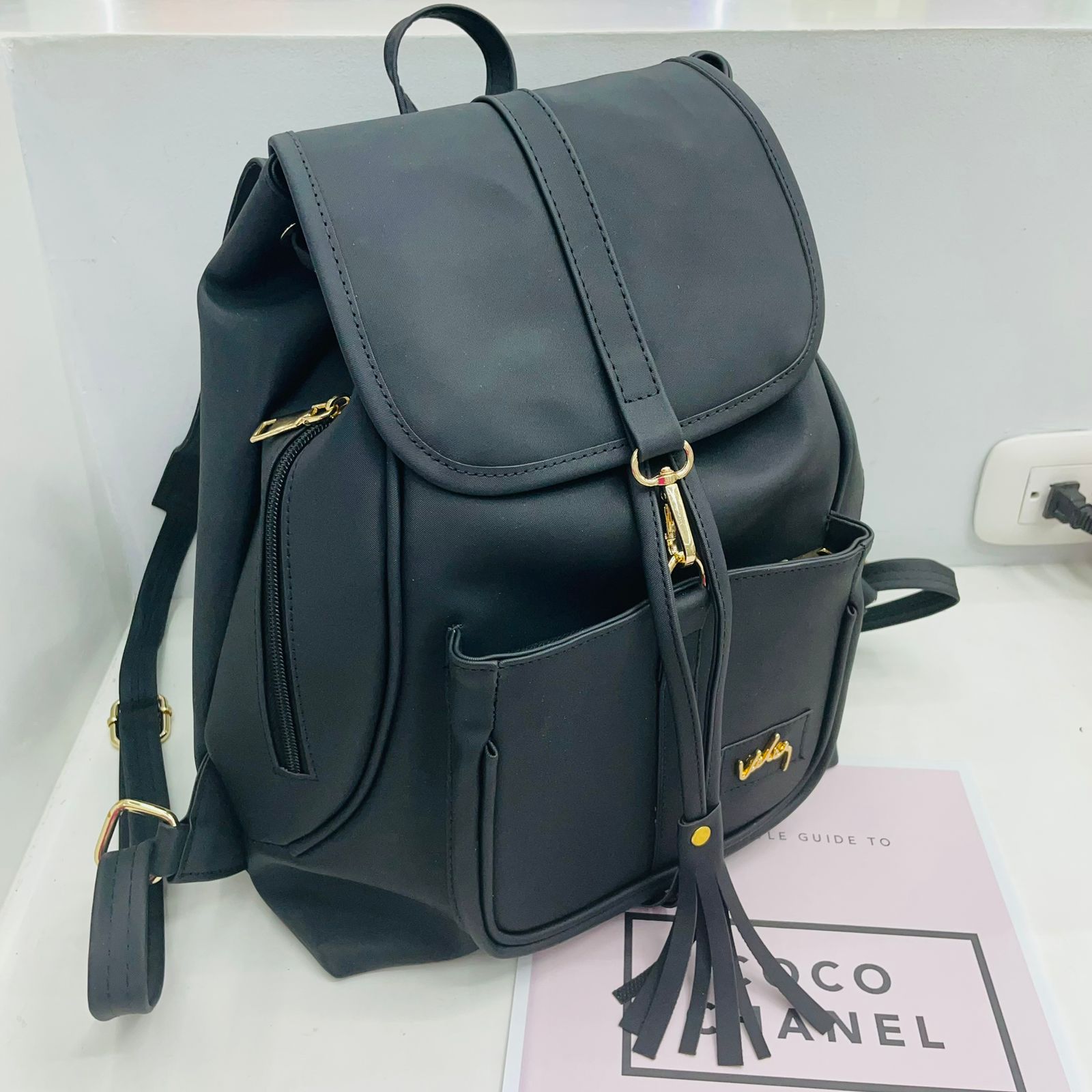 🎒🛒MORRAL DAMA AGATHA CUERO SINTETICO🌸