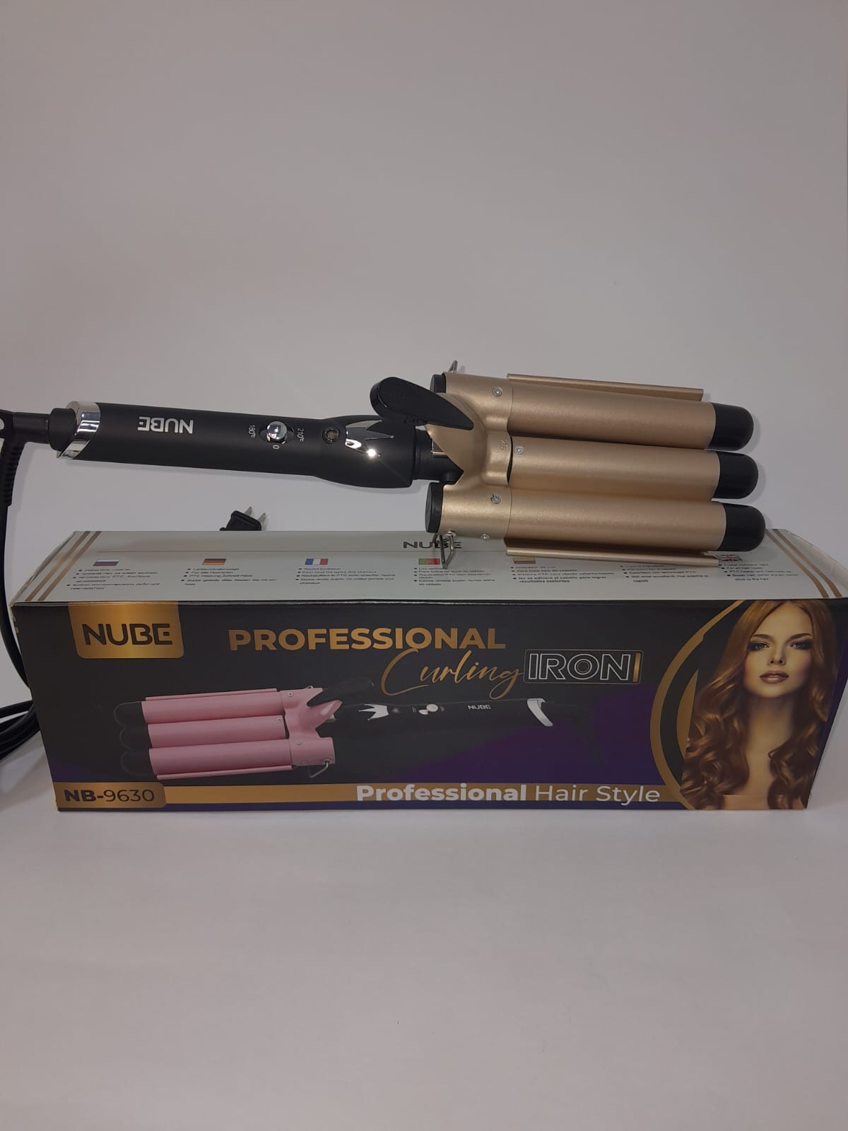 🛒Ondulador de sirena 3 tubos Nube💁🏼‍♀️