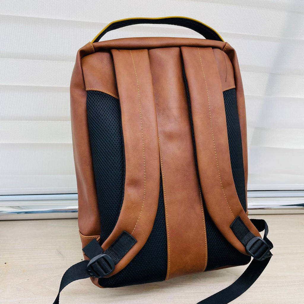 🎒🛒MORRAL CUERO SINTETICO VELEZ CABALLERO.