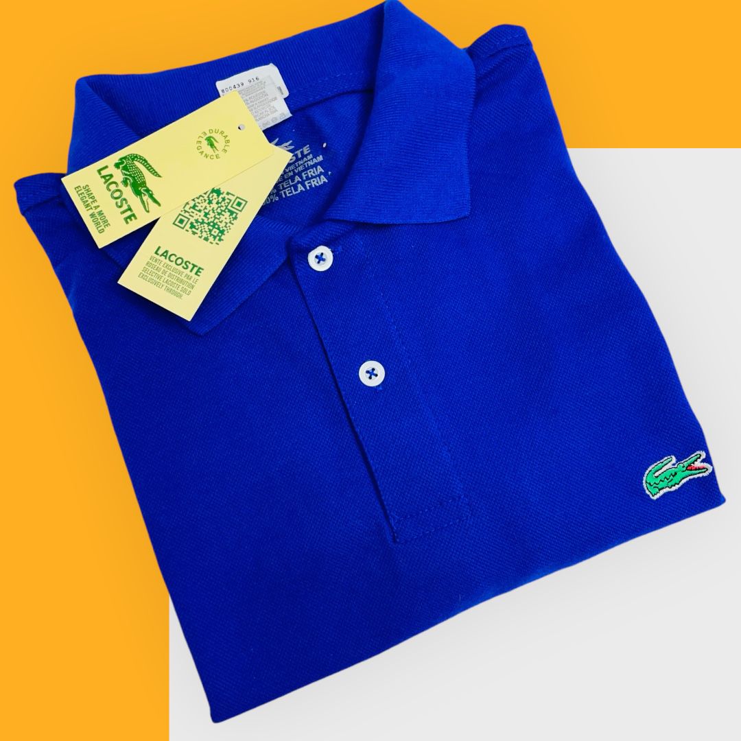 👕🛒CAMISA POLO LACOSTE X1.