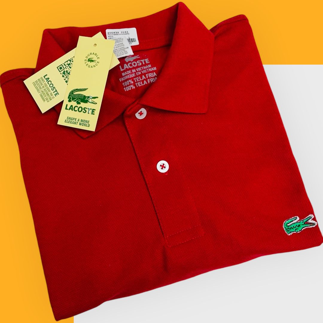 👕🛒CAMISA POLO LACOSTE X1.