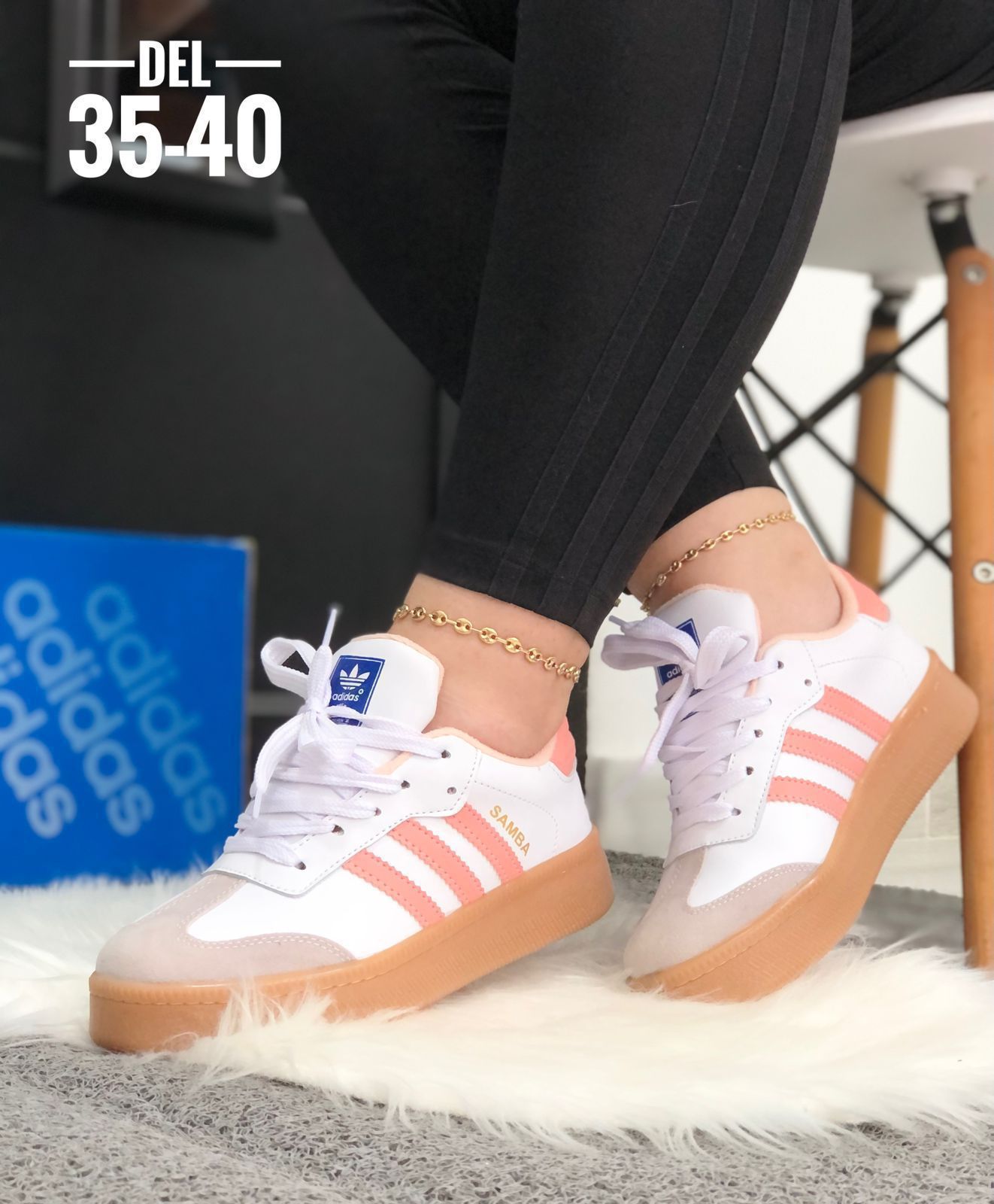 👟🛒ZAPATILLA ADIDAS SAMBA XLG - DAMA🌸