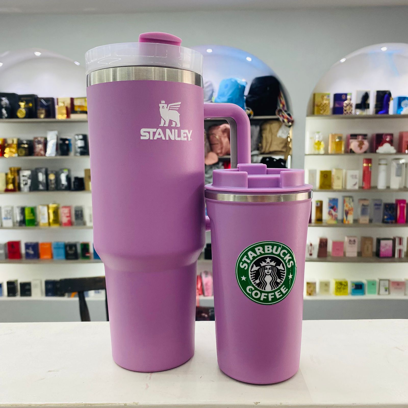 🥤🛒COMBO TERMO STANLEY + STARBUCKS