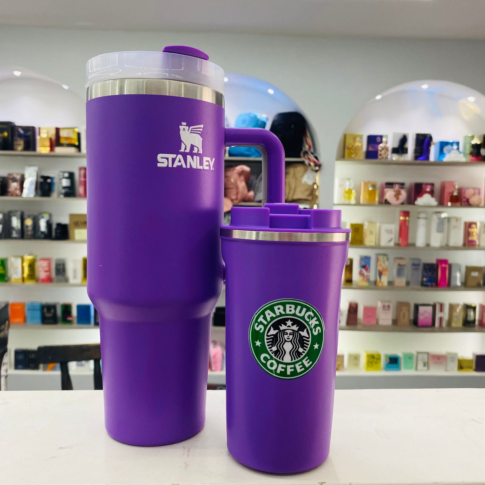 🥤🛒COMBO TERMO STANLEY + STARBUCKS
