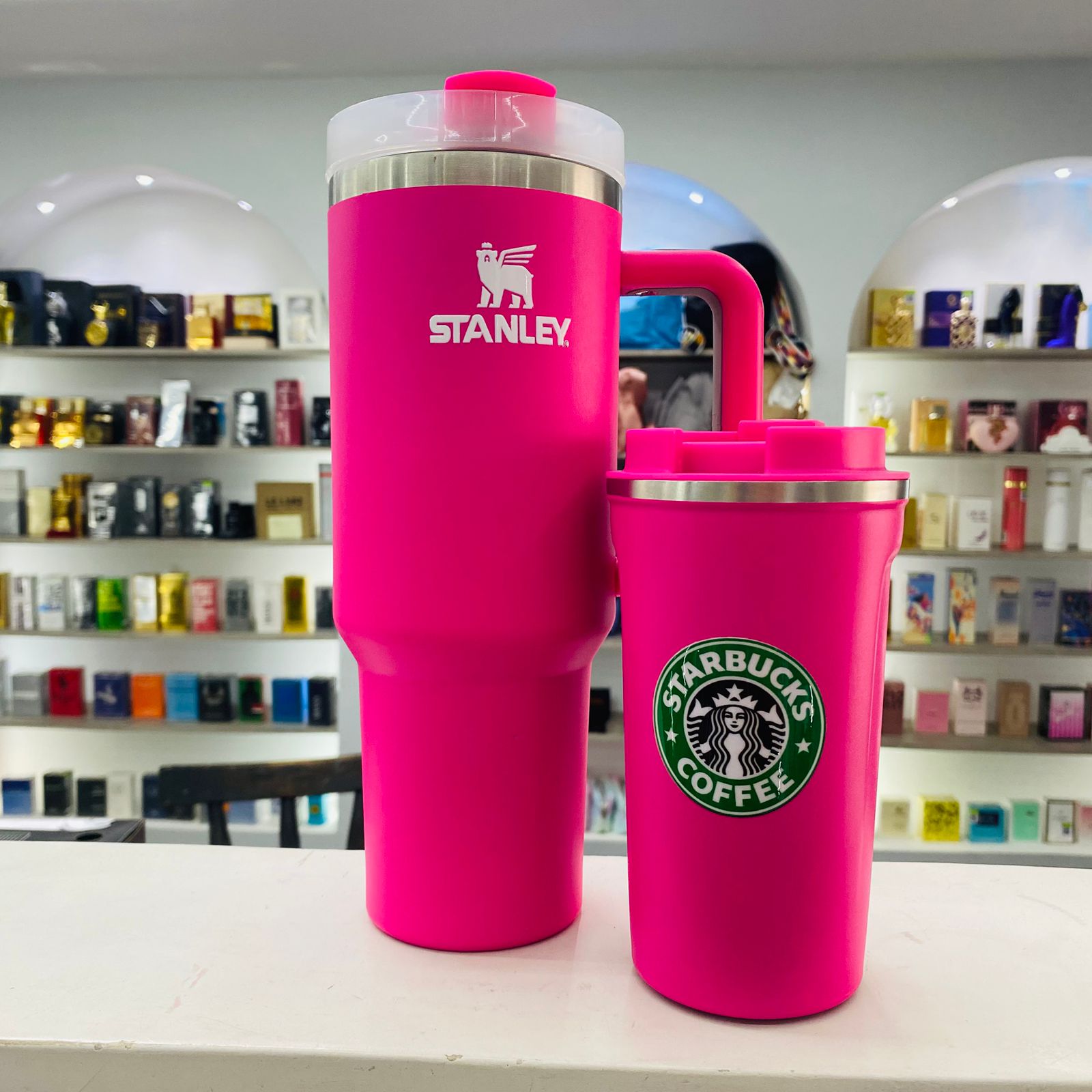 🥤🛒COMBO TERMO STANLEY + STARBUCKS
