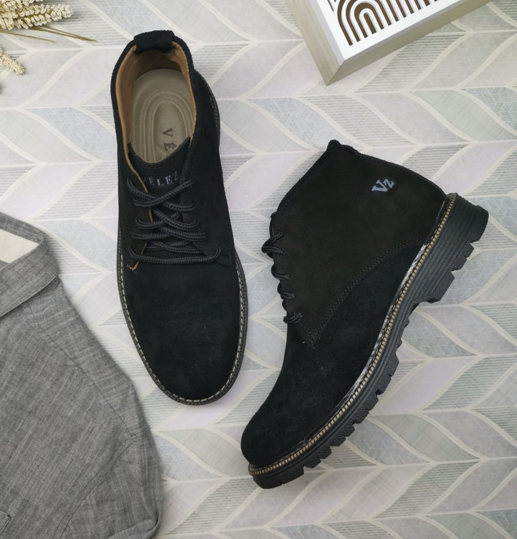 🛒⚜️BOTIN CUERO PREMIUM VELEZ CARNAZA + CAJA🔱.