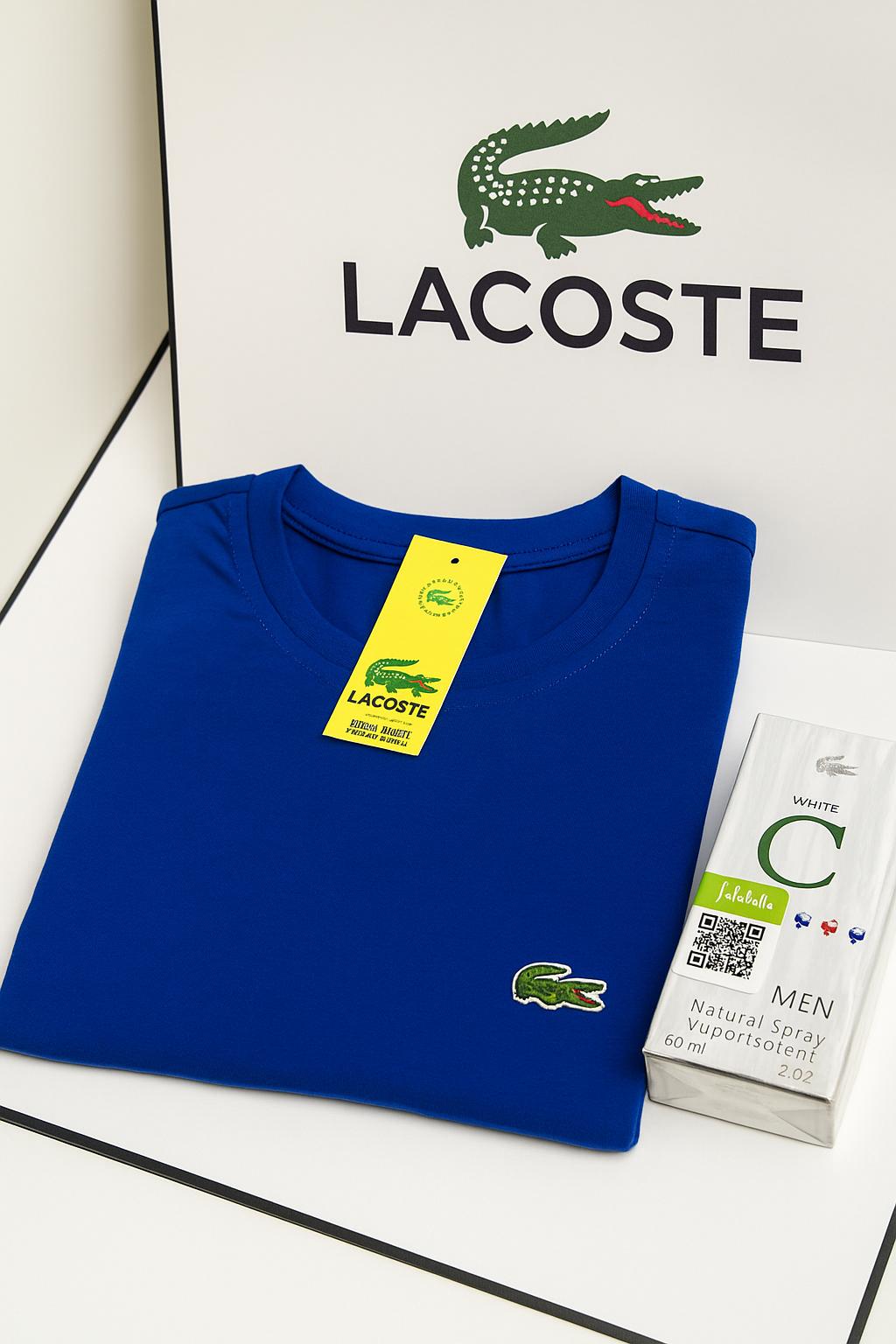 🛒En este pack se evian 5 camisetas LACOSTE✨